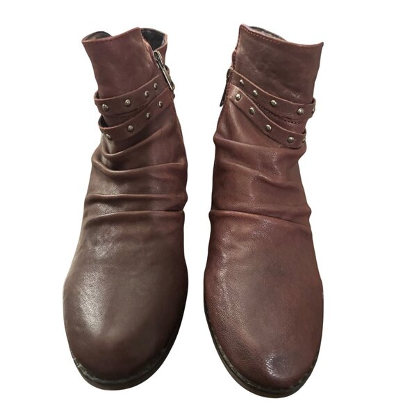 Womens Brown Women's Propet Roxie Brown Leather Ankle Boots - Picture 12 of 16